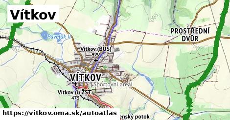 ikona Mapa autoatlas v vitkov