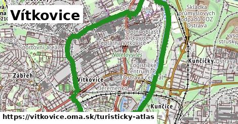 ikona Turistická mapa turisticky-atlas v vitkovice