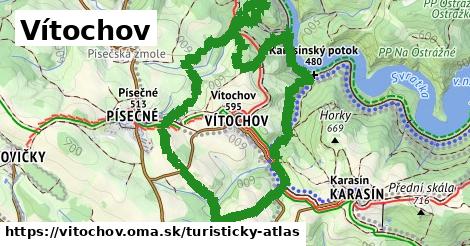 ikona Turistická mapa turisticky-atlas v vitochov