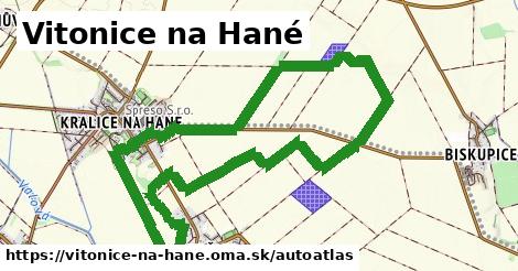 Ulice v Vitonice na Hané