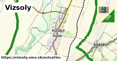 ikona Mapa autoatlas v vizsoly