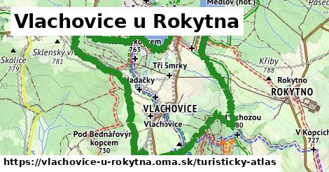 ikona Turistická mapa turisticky-atlas v vlachovice-u-rokytna