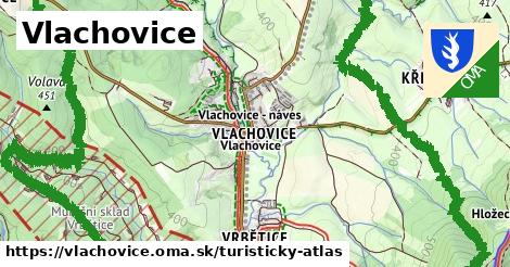 ikona Turistická mapa turisticky-atlas v vlachovice