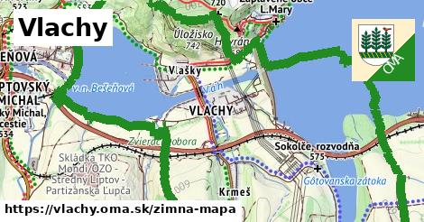 ikona Zimná mapa zimna-mapa v vlachy