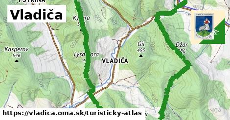 ikona Turistická mapa turisticky-atlas v vladica