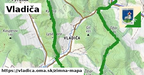 ikona Zimná mapa zimna-mapa v vladica