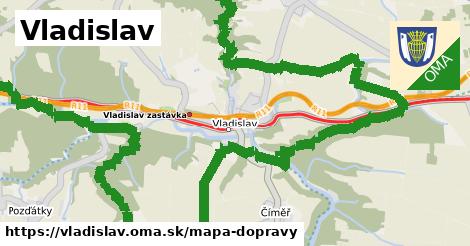 ikona Mapa dopravy mapa-dopravy v vladislav