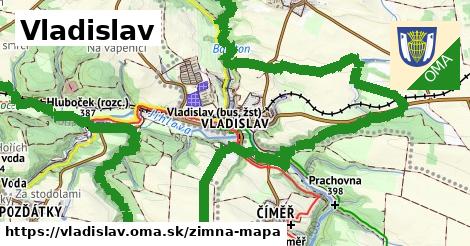 ikona Zimná mapa zimna-mapa v vladislav