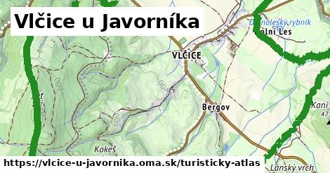 ikona Vlčice u Javorníka: 0 m trás turisticky-atlas v vlcice-u-javornika