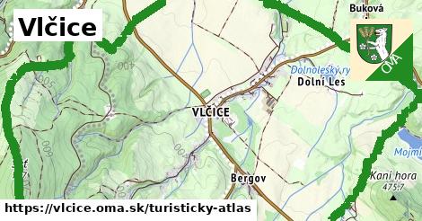 ikona Turistická mapa turisticky-atlas v vlcice