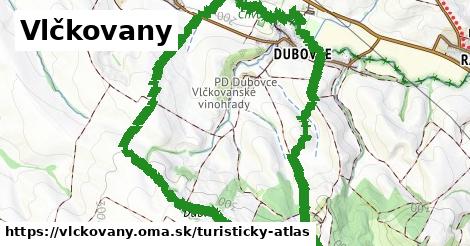 ikona Vlčkovany: 0 m trás turisticky-atlas v vlckovany