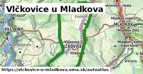 ikona Mapa autoatlas v vlckovice-u-mladkova