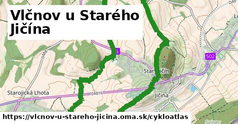 ikona Cyklo cykloatlas v vlcnov-u-stareho-jicina