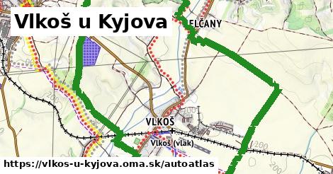 ikona Mapa autoatlas v vlkos-u-kyjova