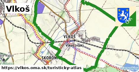 ikona Turistická mapa turisticky-atlas v vlkos