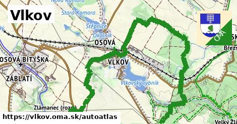 ikona Mapa autoatlas v vlkov