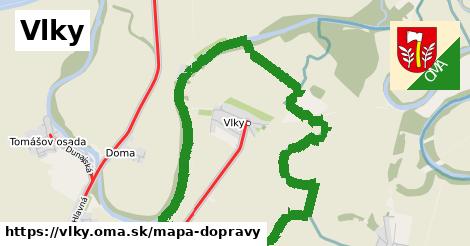 ikona Mapa dopravy mapa-dopravy v vlky