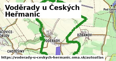 ikona Mapa autoatlas v voderady-u-ceskych-hermanic