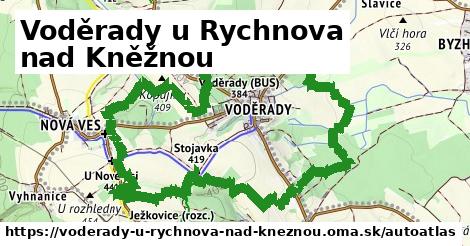 ikona Mapa autoatlas v voderady-u-rychnova-nad-kneznou