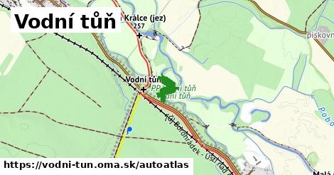 ikona Mapa autoatlas v vodni-tun