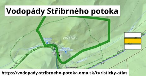 ikona Turistická mapa turisticky-atlas v vodopady-stribrneho-potoka