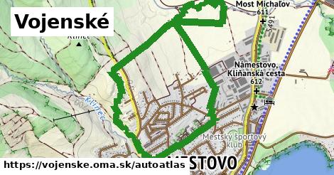 ulice v Vojenské