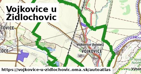ikona Mapa autoatlas v vojkovice-u-zidlochovic