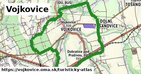 ikona Turistická mapa turisticky-atlas v vojkovice