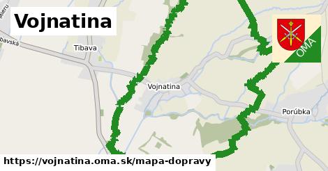 ikona Vojnatina: 0 m trás mapa-dopravy v vojnatina