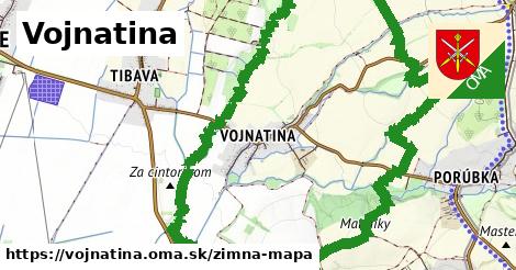 ikona Vojnatina: 0 m trás zimna-mapa v vojnatina