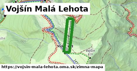 ikona Zimná mapa zimna-mapa v vojsin-mala-lehota