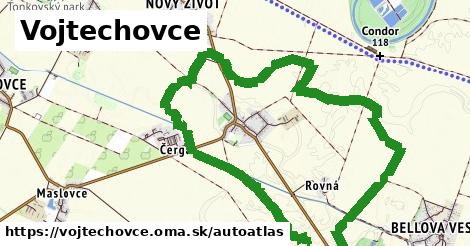 ikona Mapa autoatlas v vojtechovce