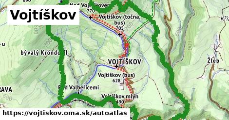 ikona Mapa autoatlas v vojtiskov