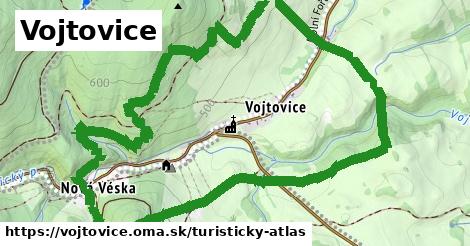 ikona Vojtovice: 0 m trás turisticky-atlas v vojtovice