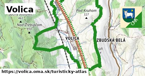 ikona Turistická mapa turisticky-atlas v volica