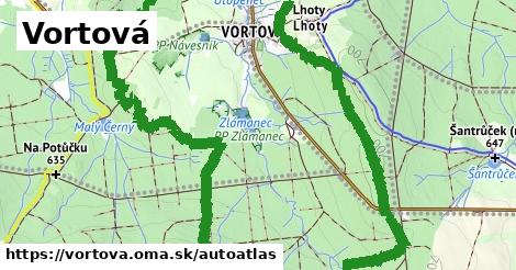 ikona Mapa autoatlas v vortova