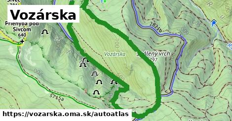 ikona Mapa autoatlas v vozarska