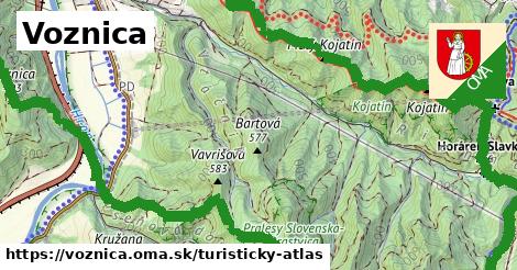 ikona Turistická mapa turisticky-atlas v voznica