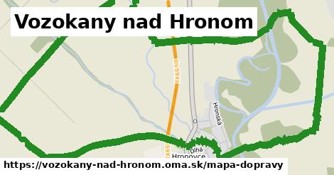 ikona Vozokany nad Hronom: 3,6 km trás mapa-dopravy v vozokany-nad-hronom