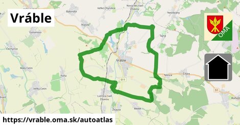 ikona Mapa autoatlas v vrable