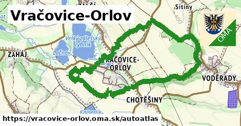ikona Mapa autoatlas v vracovice-orlov