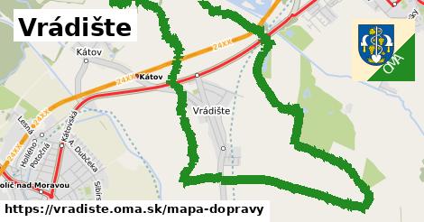 ikona Mapa dopravy mapa-dopravy v vradiste