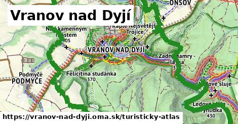 ikona Turistická mapa turisticky-atlas v vranov-nad-dyji