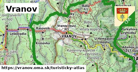 ikona Turistická mapa turisticky-atlas v vranov