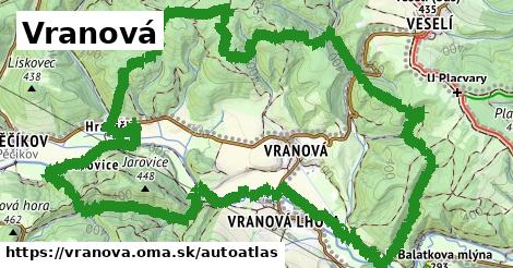 ikona Mapa autoatlas v vranova