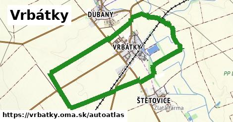 ikona Mapa autoatlas v vrbatky