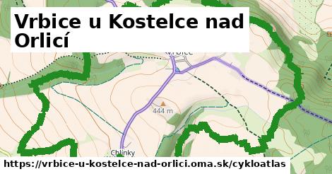 ikona Cyklo cykloatlas v vrbice-u-kostelce-nad-orlici