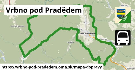 ikona Mapa dopravy mapa-dopravy v vrbno-pod-pradedem