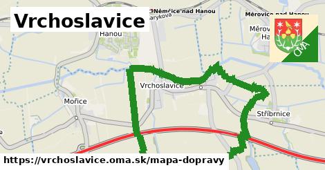 ikona Mapa dopravy mapa-dopravy v vrchoslavice