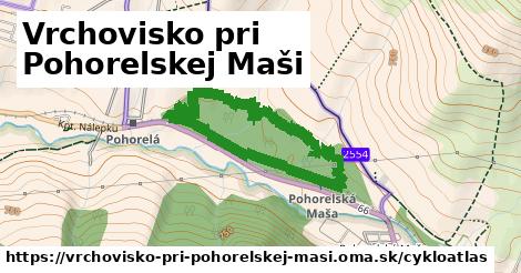 ikona Cyklo cykloatlas v vrchovisko-pri-pohorelskej-masi